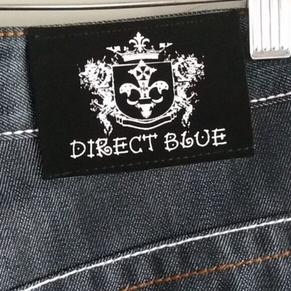 Direct Blue jean shorts sz 32 - Picture 3 of 3